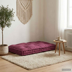 Palettenkissen Kastanienbraun 120x80 cm