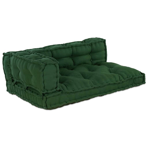 Palettensofa Kissen Grün 3er Set
