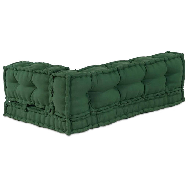 Palettensofa Kissen Grün 3er Set