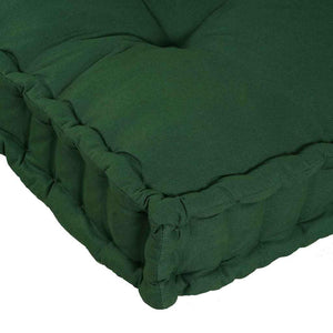 Palettenkissen Grün 120x80 cm 2er Set
