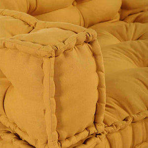 Palettensofa Kissen Gelb 3er Set