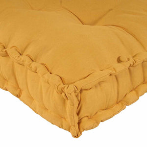 Palettensofa Kissen Gelb 3er Set