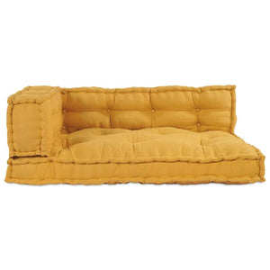 Palettensofa Kissen Gelb 3er Set
