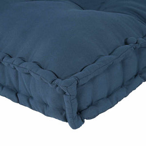 Palettenkissen 3er Set Indigo Stoff