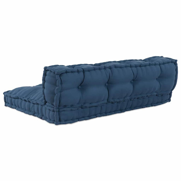 Palettensofa Kissen Indigo 120x80cm 2er Set