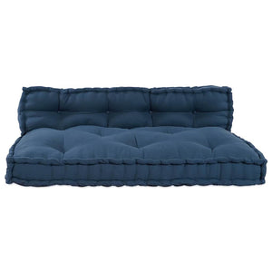 Palettensofa Kissen Indigo 120x80cm 2er Set