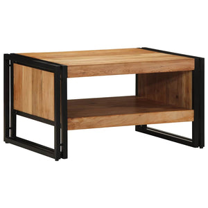 Akazie Couchtisch 70x50 cm Massivholz