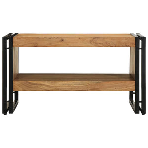 Akazie Couchtisch 70x50 cm Massivholz