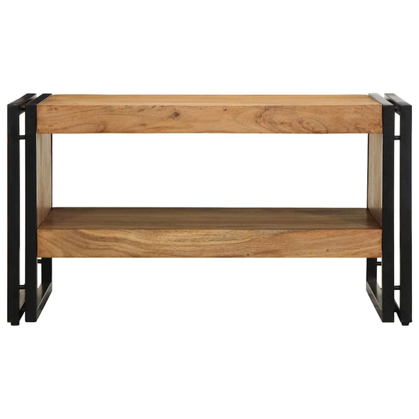 Akazie Couchtisch 70x50 cm Massivholz