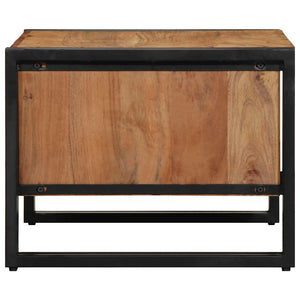 Akazie Couchtisch 70x50 cm Massivholz