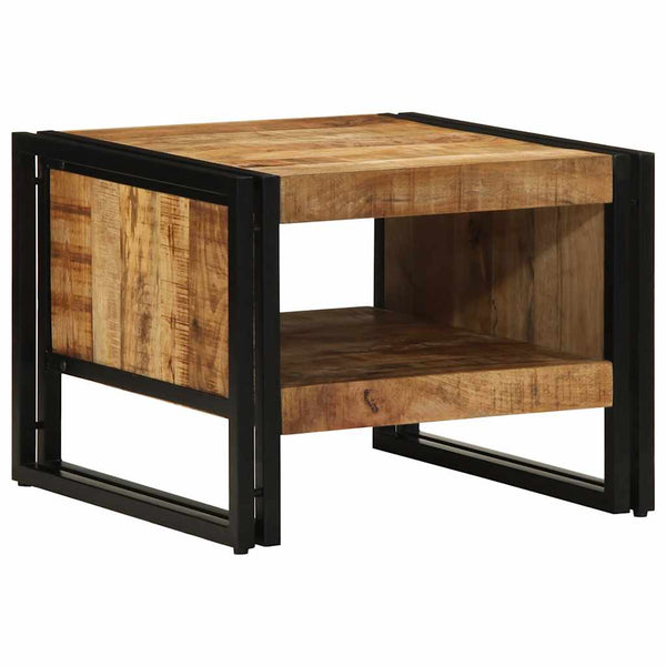 Couchtisch Mango Massivholz 50x50 cm