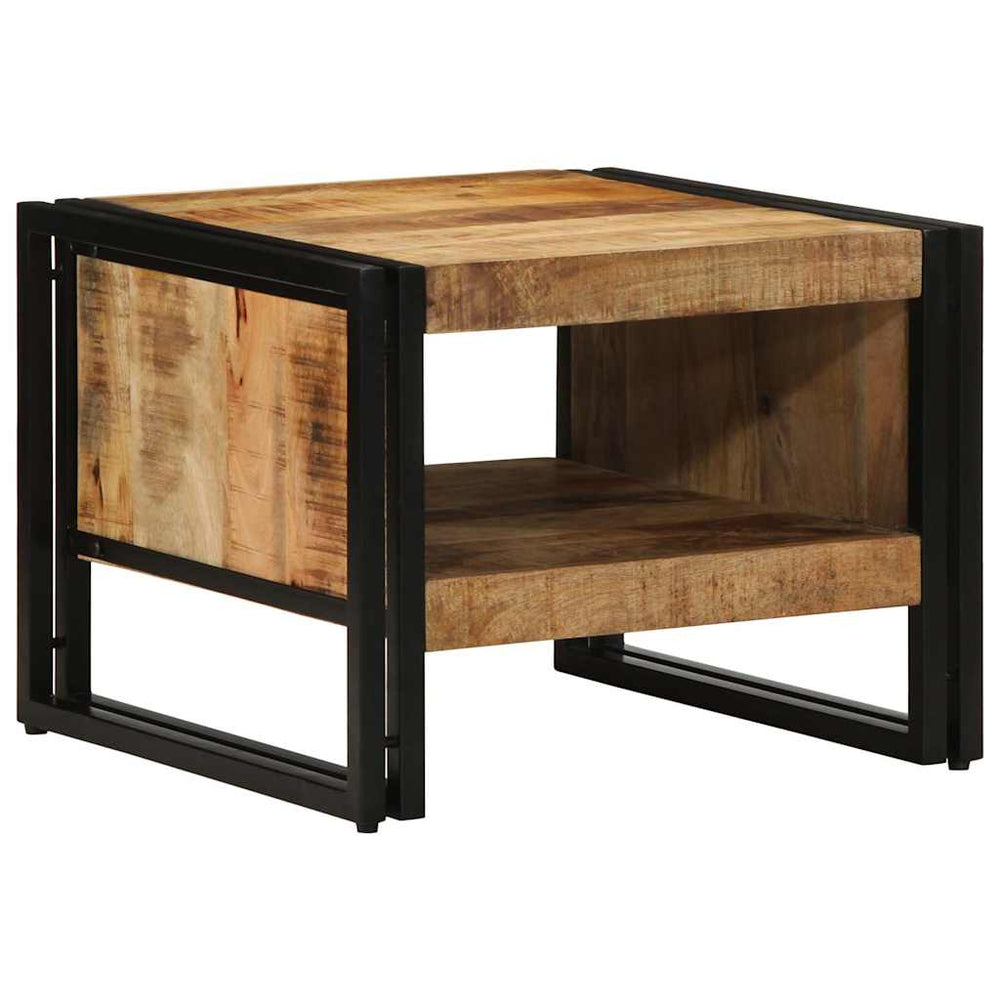 Couchtisch Mango Massivholz 50x50 cm