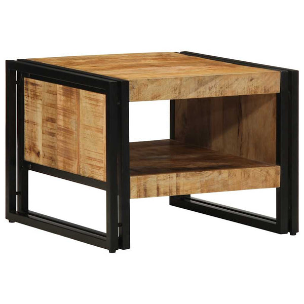 Couchtisch Mango Massivholz 50x50 cm
