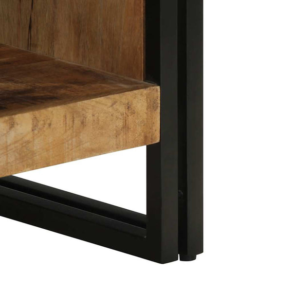 Couchtisch Mango Massivholz 50x50 cm