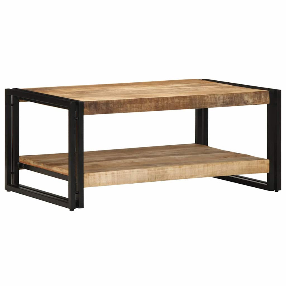 Couchtisch Mango Massivholz 90x50 cm