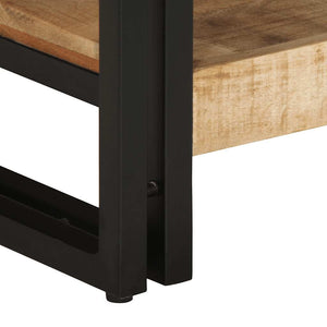 Couchtisch Mango Massivholz 90x50 cm