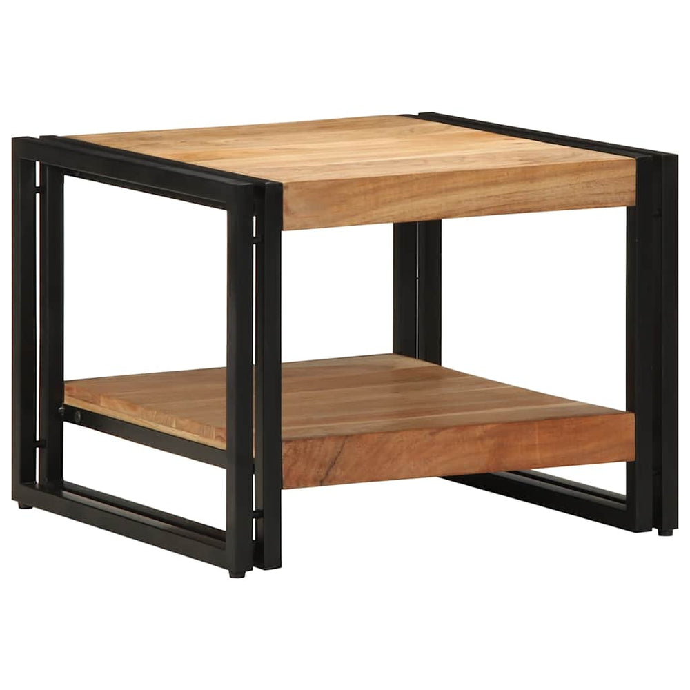 Akazie Couchtisch Massivholz 50x50 cm
