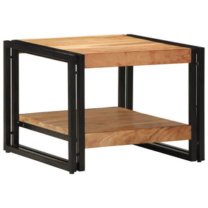 Akazie Couchtisch Massivholz 50x50 cm