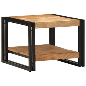 Akazie Couchtisch Massivholz 50x50 cm