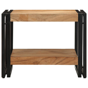 Akazie Couchtisch Massivholz 50x50 cm