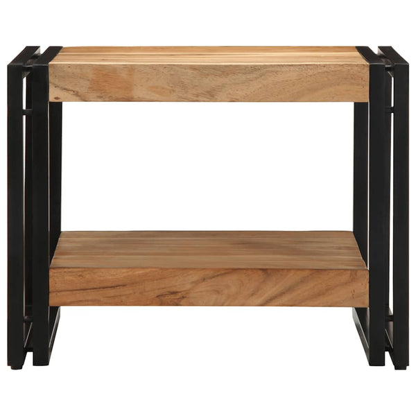 Akazie Couchtisch Massivholz 50x50 cm