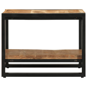 Akazie Couchtisch Massivholz 50x50 cm