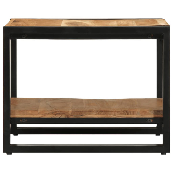 Akazie Couchtisch Massivholz 50x50 cm