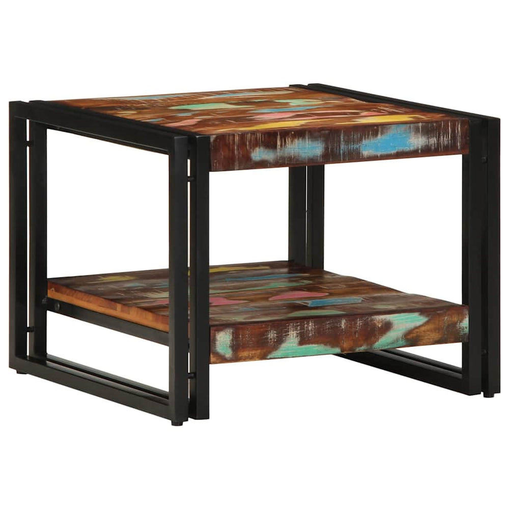 Couchtisch Altholz Massiv 50x50 cm