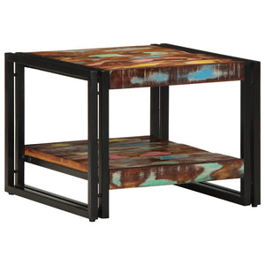 Couchtisch Altholz Massiv 50x50 cm