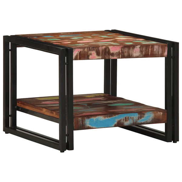Couchtisch Altholz Massiv 50x50 cm