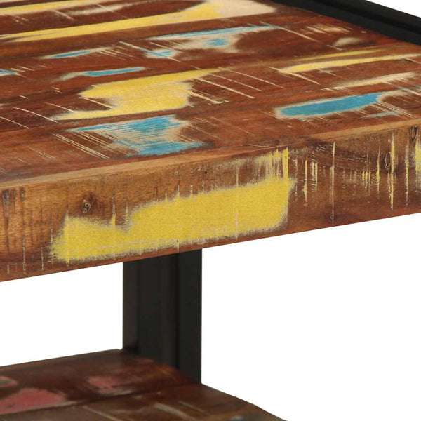 Couchtisch Altholz Massiv 50x50 cm
