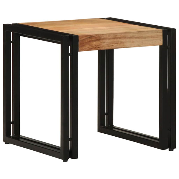 Couchtisch Akazie Massivholz 40x40 cm