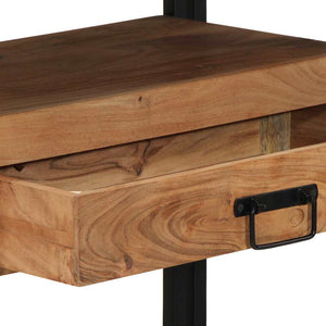 Konsolentisch Braun Akazie Massivholz 120 cm