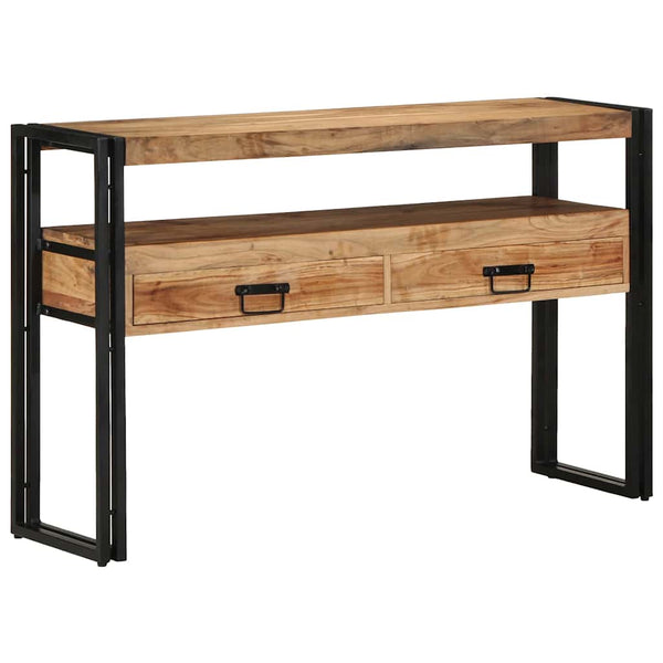 Konsolentisch Braun Akazie Massivholz 120 cm