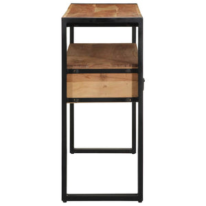 Konsolentisch Braun Akazie Massivholz 120 cm