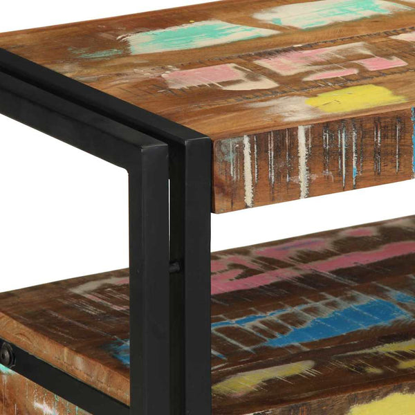 Konsolentisch 120 cm aus massivem Recyclingholz