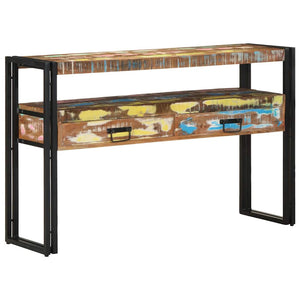 Konsolentisch 120 cm aus massivem Recyclingholz