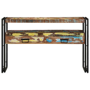 Konsolentisch 120 cm aus massivem Recyclingholz