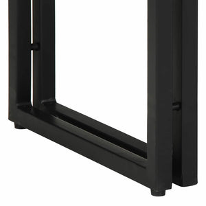 Konsolentisch aus massivem Recyclingholz, 90 cm