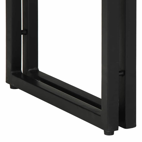 Konsolentisch aus massivem Recyclingholz, 90 cm