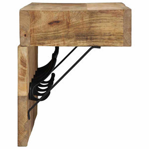 Garderobenständer Braun Mango Massivholz