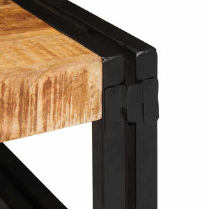 Badregal Braun Mangoholz 40x50 cm