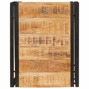 Badregal Braun Mangoholz 40x50 cm
