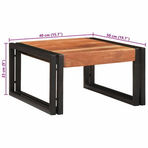 Badregal Akazie Massivholz Braun 40x50x23cm