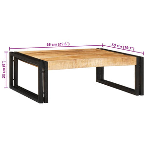Badregal Braun Mangoholz 65x50x23cm