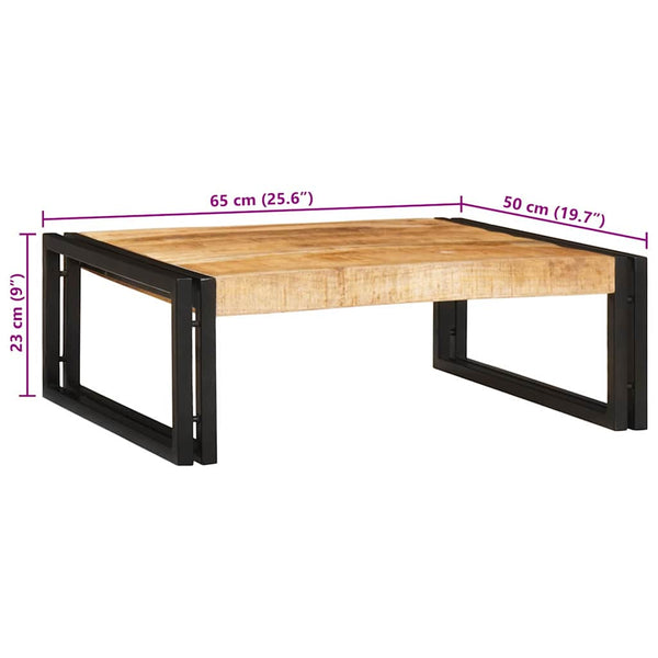 Badregal Braun Mangoholz 65x50x23cm