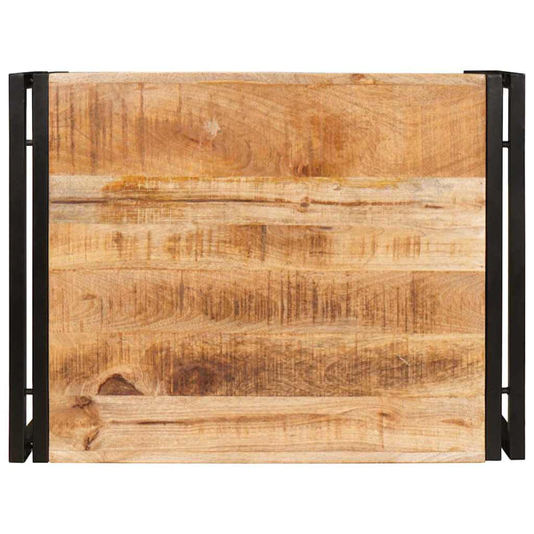Badregal Braun Mangoholz 65x50x23cm