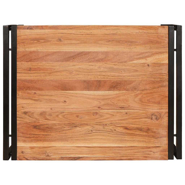 Badregal Braun Akazie Massivholz 65x50x23cm