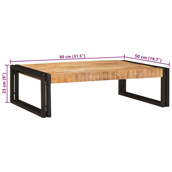 Badregal Mangoholz 80x50x23 cm
