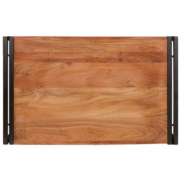 Badregal Akazie Massivholz 80x50 cm